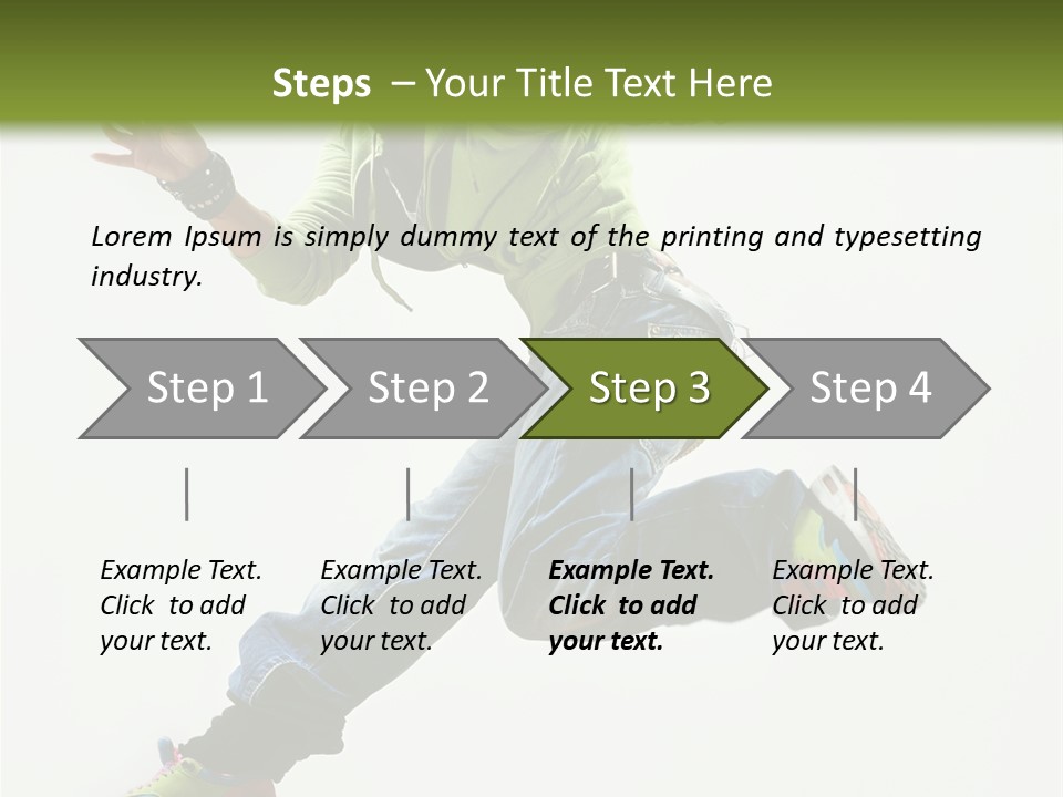 Hip Hop Dancers Png PowerPoint Template