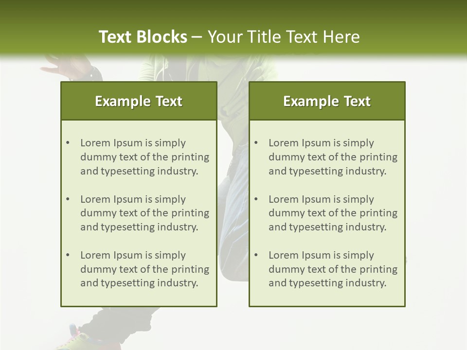 Hip Hop Dancers Png PowerPoint Template