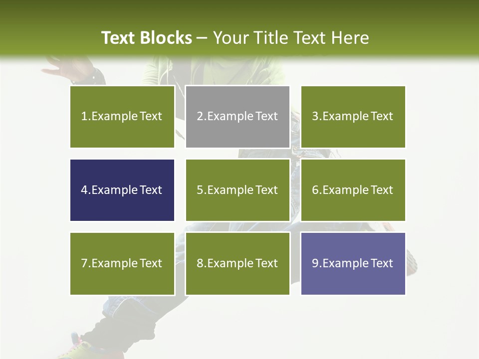 Hip Hop Dancers Png PowerPoint Template