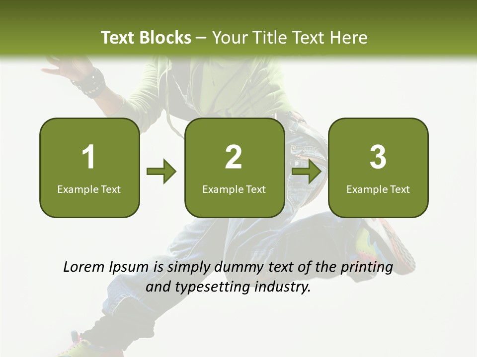 Hip Hop Dancers Png PowerPoint Template