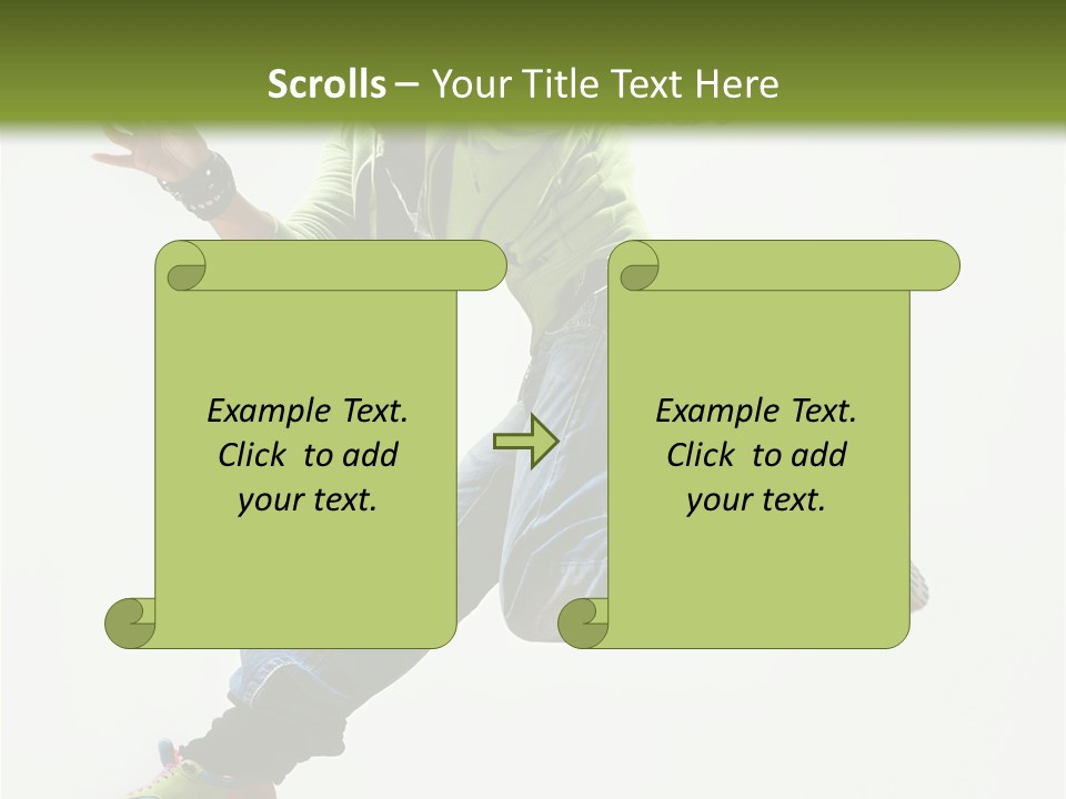 Hip Hop Dancers Png PowerPoint Template