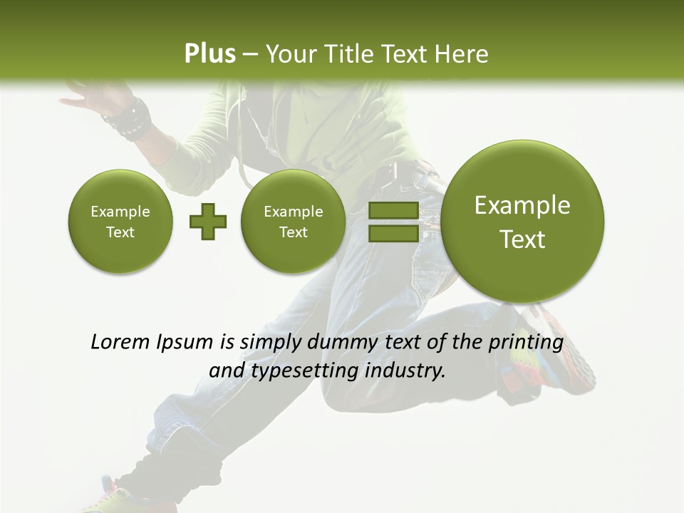 Hip Hop Dancers Png PowerPoint Template