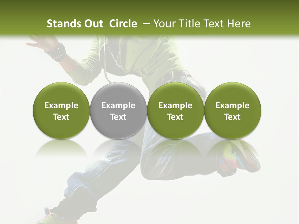 Hip Hop Dancers Png PowerPoint Template