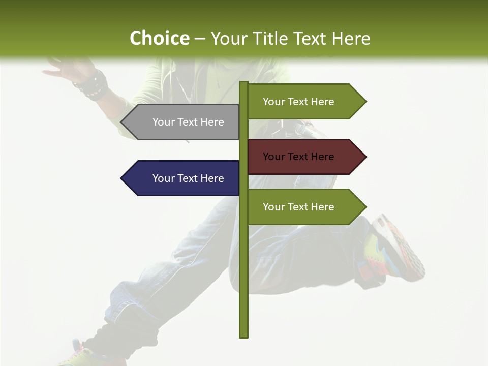 Hip Hop Dancers Png PowerPoint Template