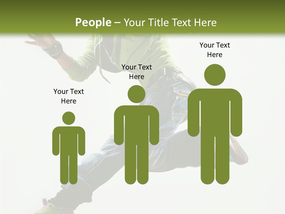 Hip Hop Dancers Png PowerPoint Template