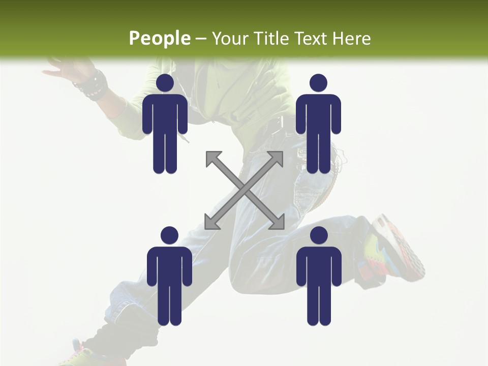 Hip Hop Dancers Png PowerPoint Template