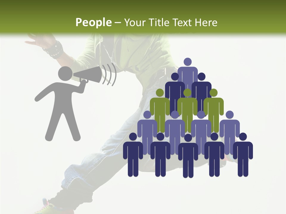 Hip Hop Dancers Png PowerPoint Template