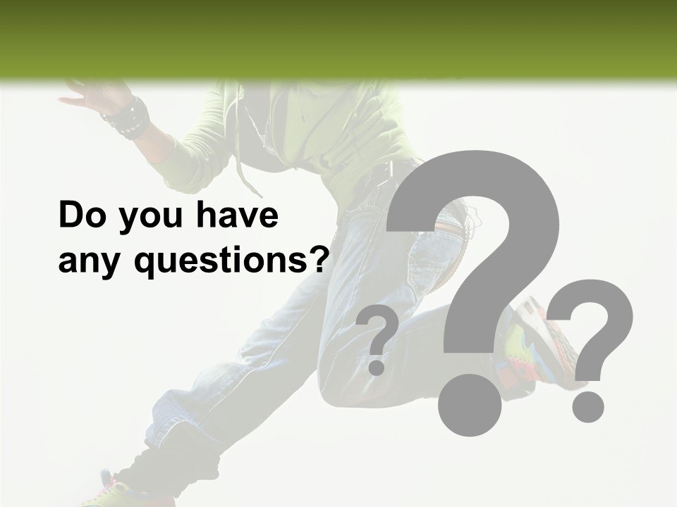 Hip Hop Dancers Png PowerPoint Template