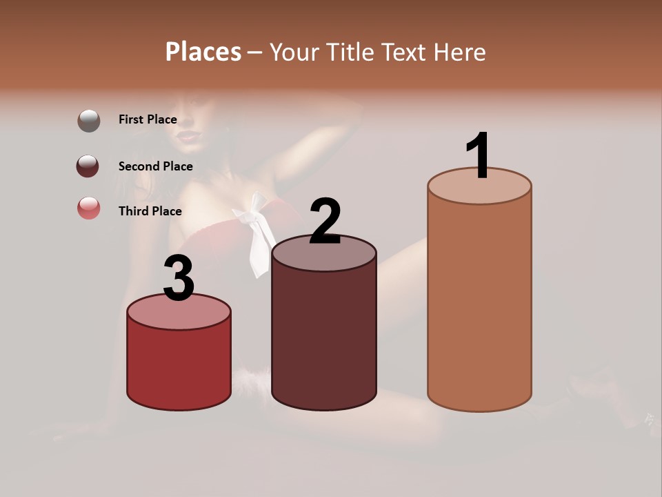 Santa Girl PowerPoint Template