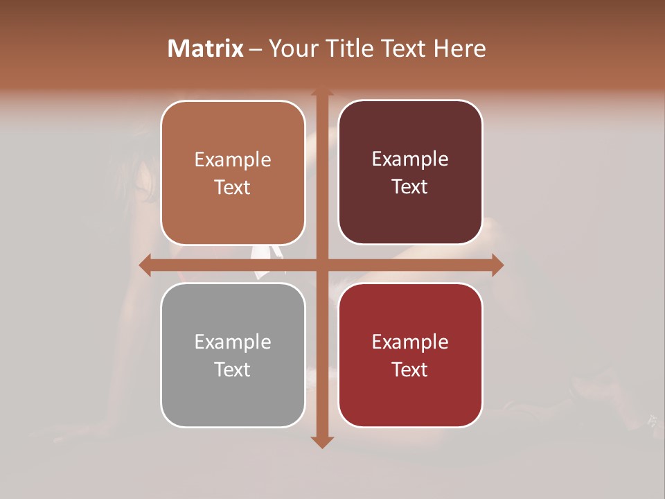 Santa Girl PowerPoint Template