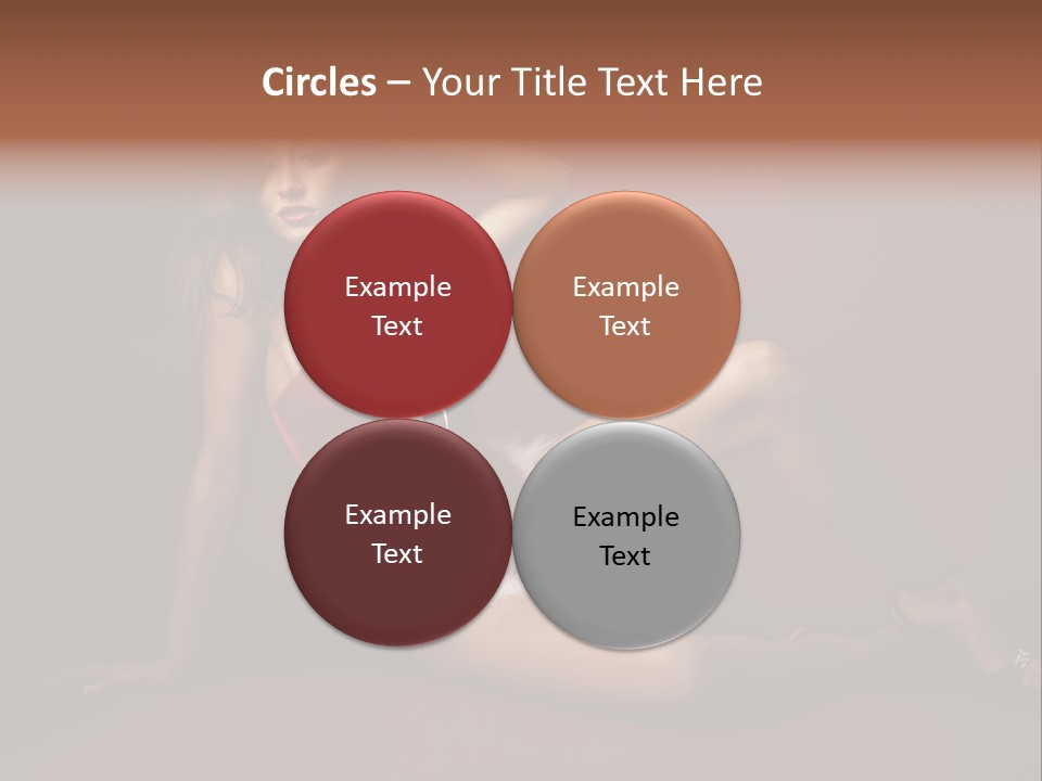 Santa Girl PowerPoint Template