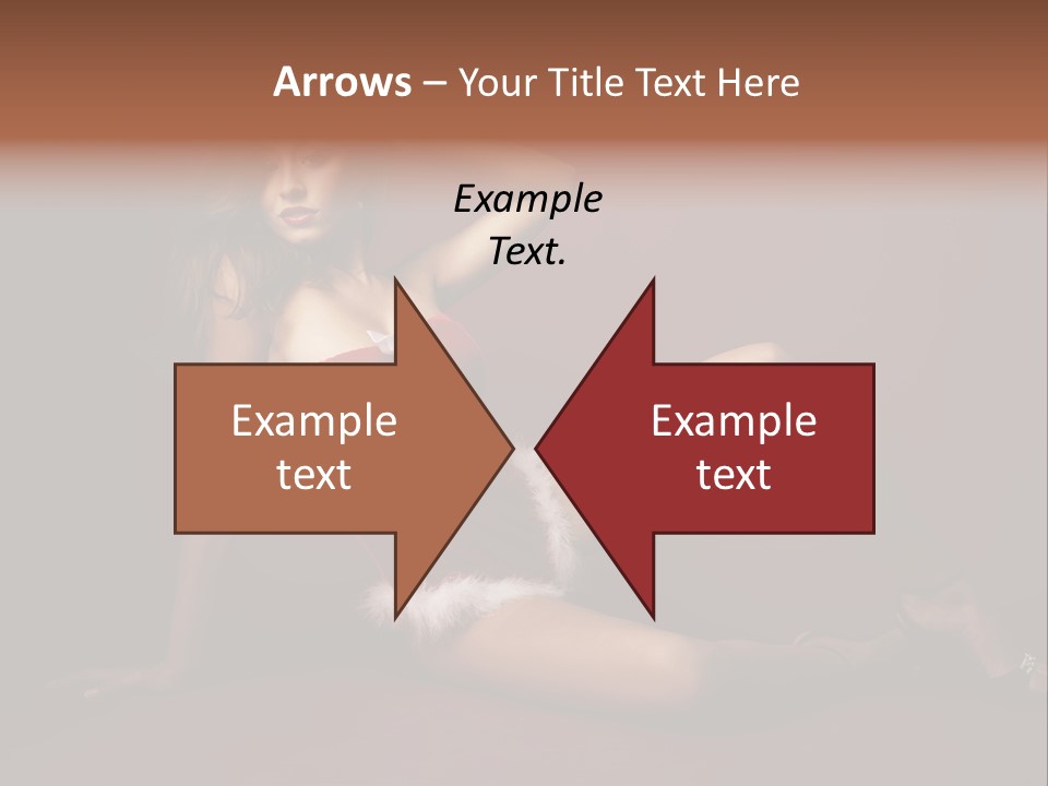 Santa Girl PowerPoint Template