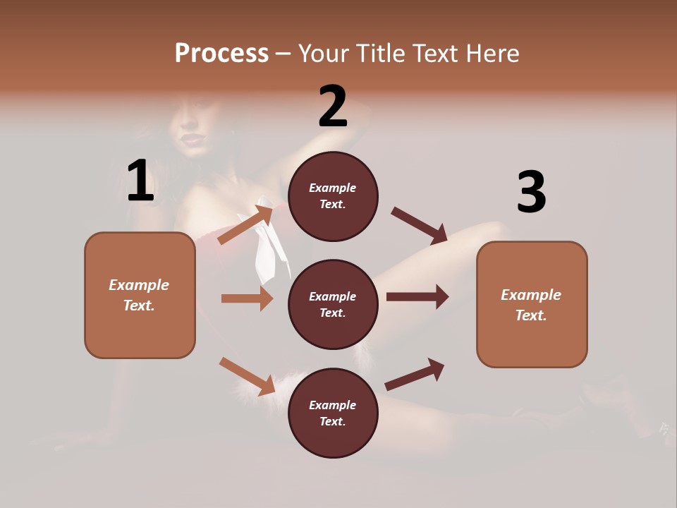 Santa Girl PowerPoint Template