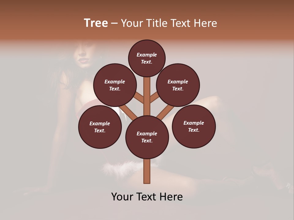 Santa Girl PowerPoint Template