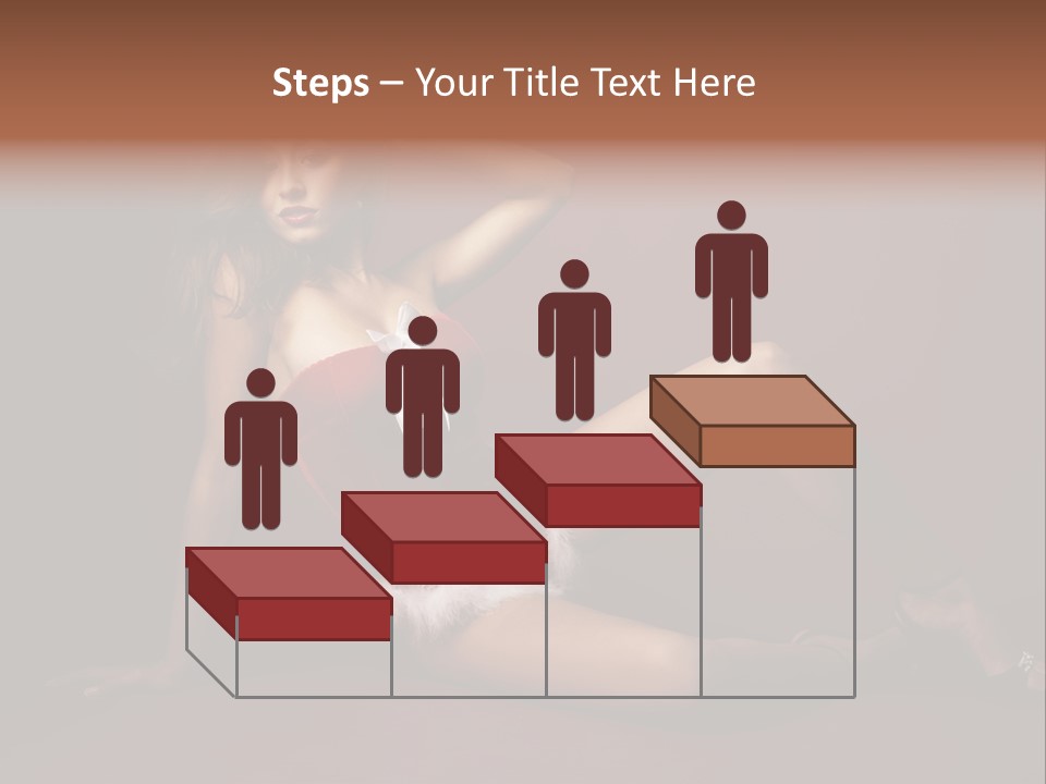 Santa Girl PowerPoint Template