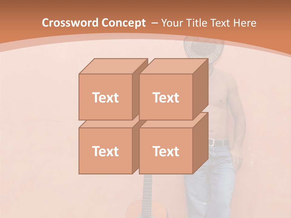 Cowboy Western Man PowerPoint Template