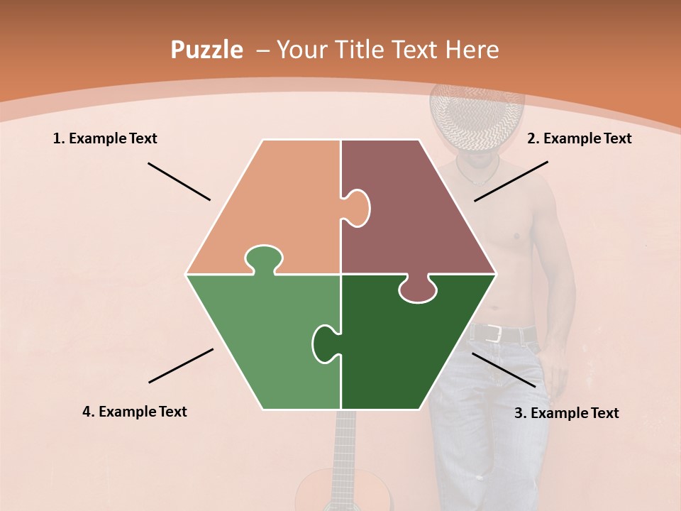 Cowboy Western Man PowerPoint Template