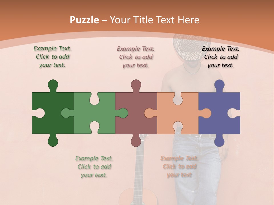 Cowboy Western Man PowerPoint Template