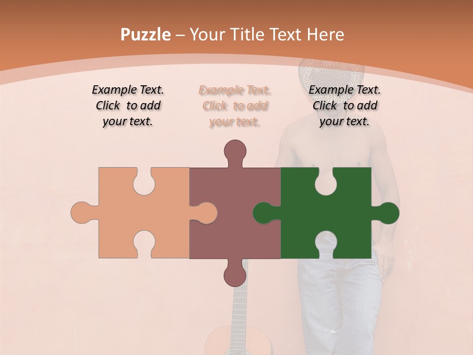 Cowboy Western Man PowerPoint Template