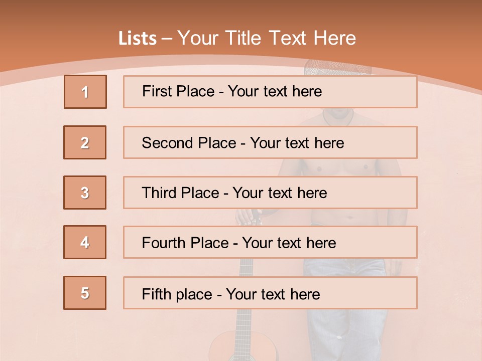 Cowboy Western Man PowerPoint Template