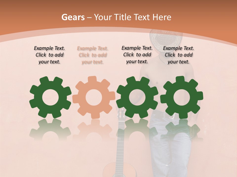 Cowboy Western Man PowerPoint Template