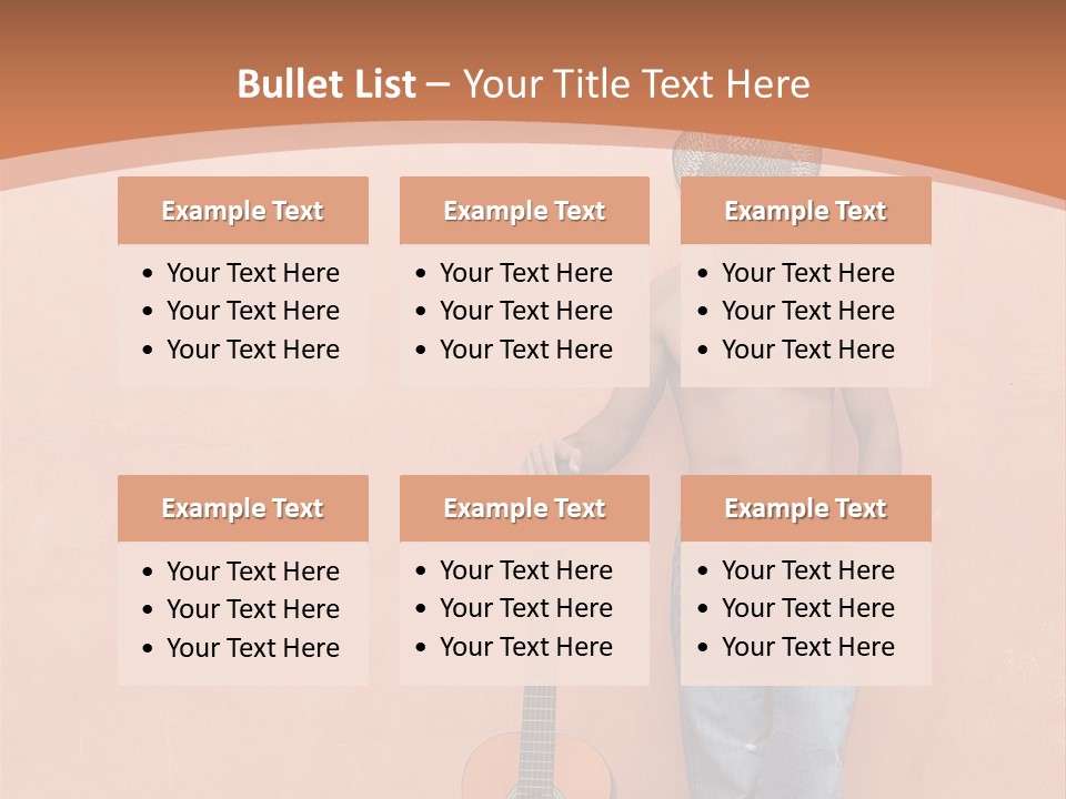 Cowboy Western Man PowerPoint Template