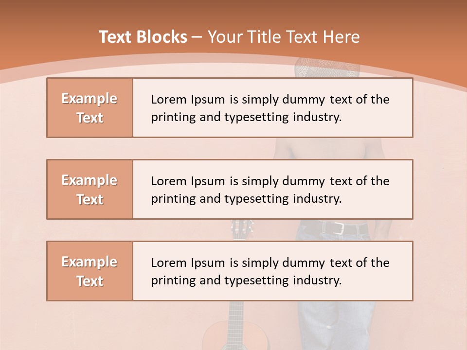 Cowboy Western Man PowerPoint Template