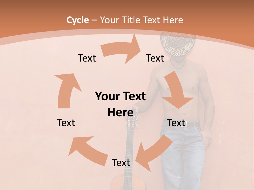 Cowboy Western Man PowerPoint Template