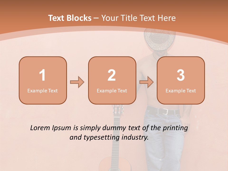 Cowboy Western Man PowerPoint Template
