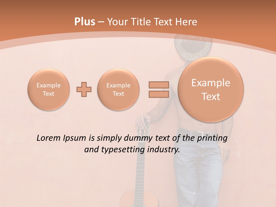 Cowboy Western Man PowerPoint Template