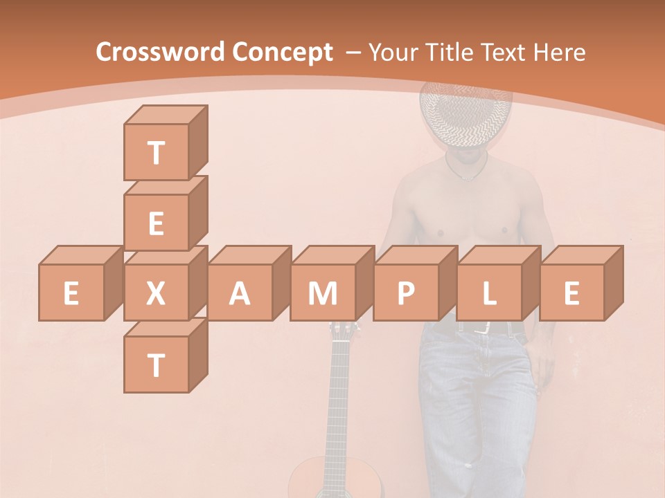 Cowboy Western Man PowerPoint Template