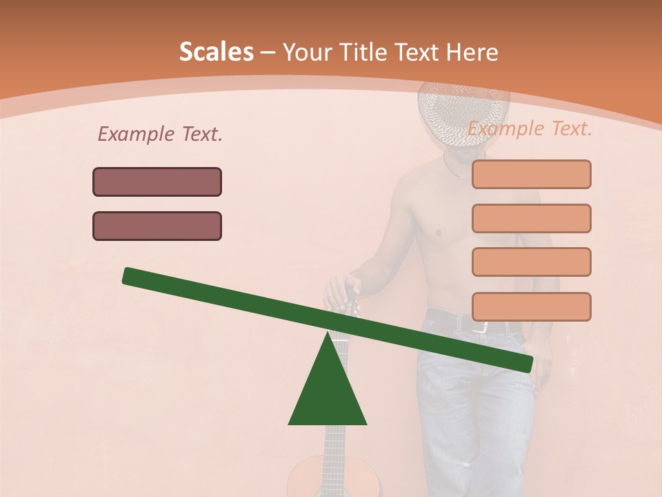 Cowboy Western Man PowerPoint Template