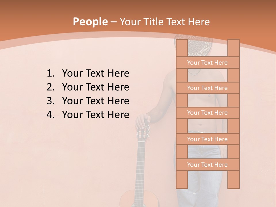 Cowboy Western Man PowerPoint Template