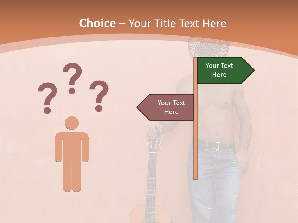 Cowboy Western Man PowerPoint Template