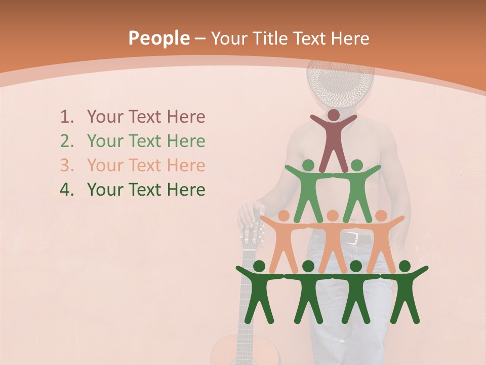 Cowboy Western Man PowerPoint Template