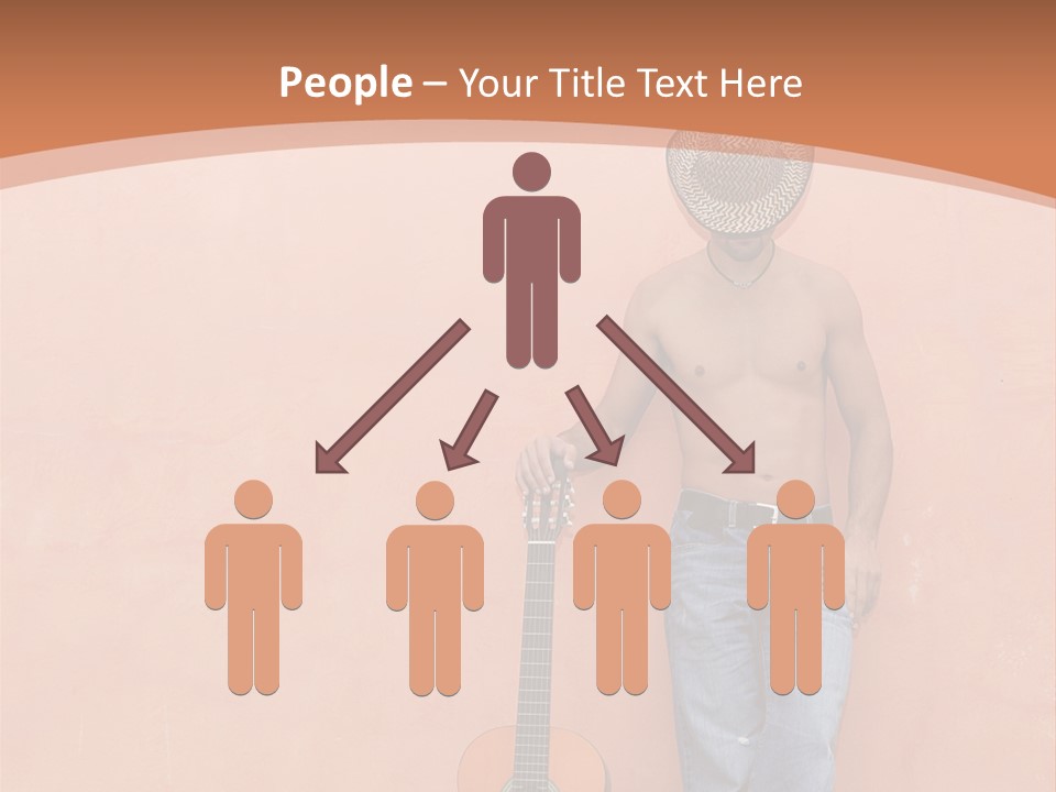 Cowboy Western Man PowerPoint Template