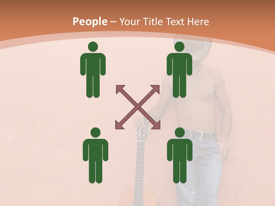 Cowboy Western Man PowerPoint Template