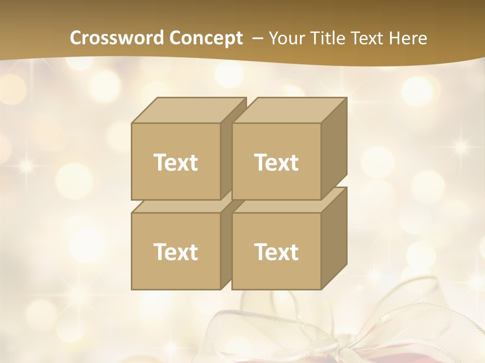 Christmas Gift PowerPoint Template
