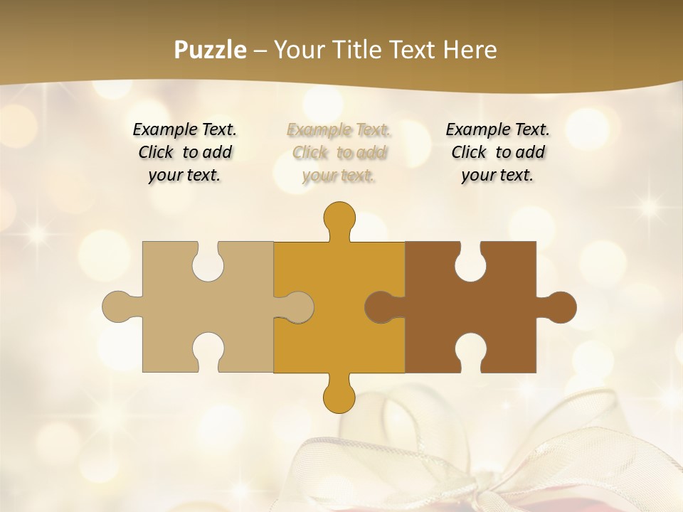 Christmas Gift PowerPoint Template