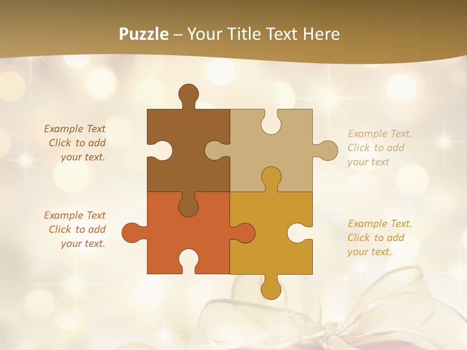 Christmas Gift PowerPoint Template