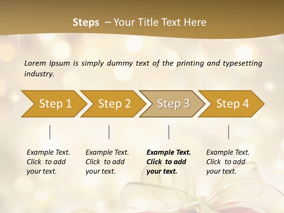 Christmas Gift PowerPoint Template