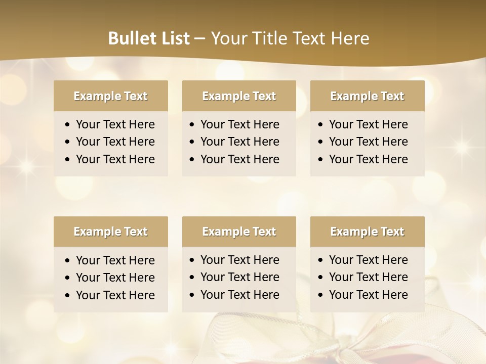 Christmas Gift PowerPoint Template