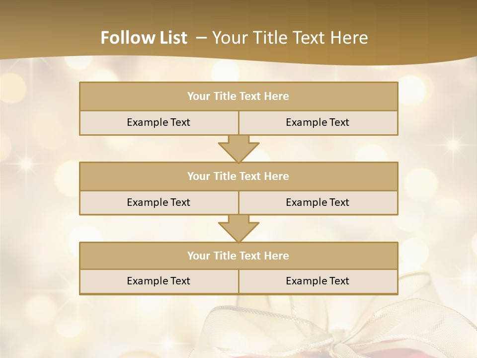 Christmas Gift PowerPoint Template