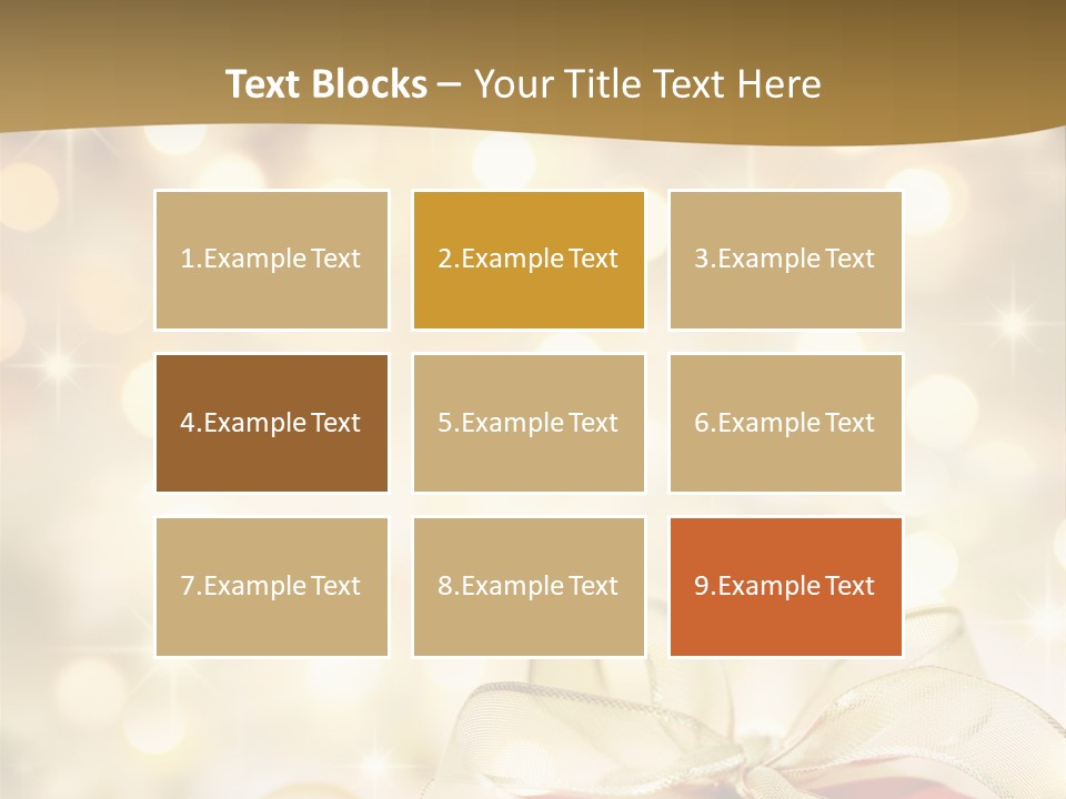 Christmas Gift PowerPoint Template