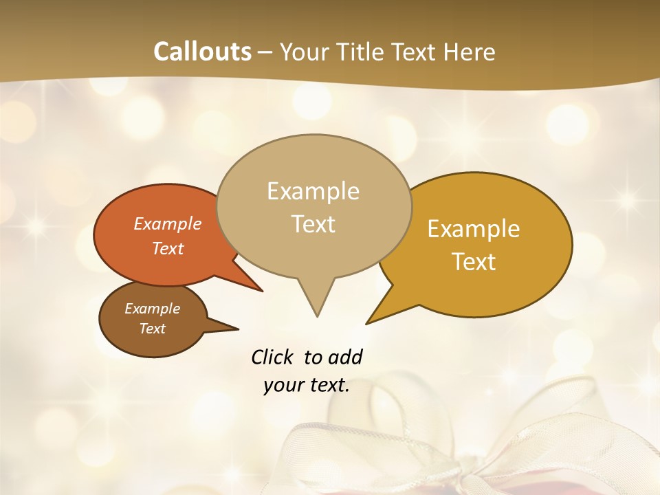 Christmas Gift PowerPoint Template
