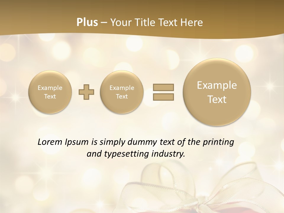 Christmas Gift PowerPoint Template