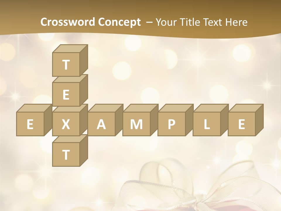 Christmas Gift PowerPoint Template