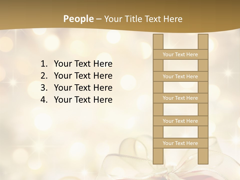 Christmas Gift PowerPoint Template