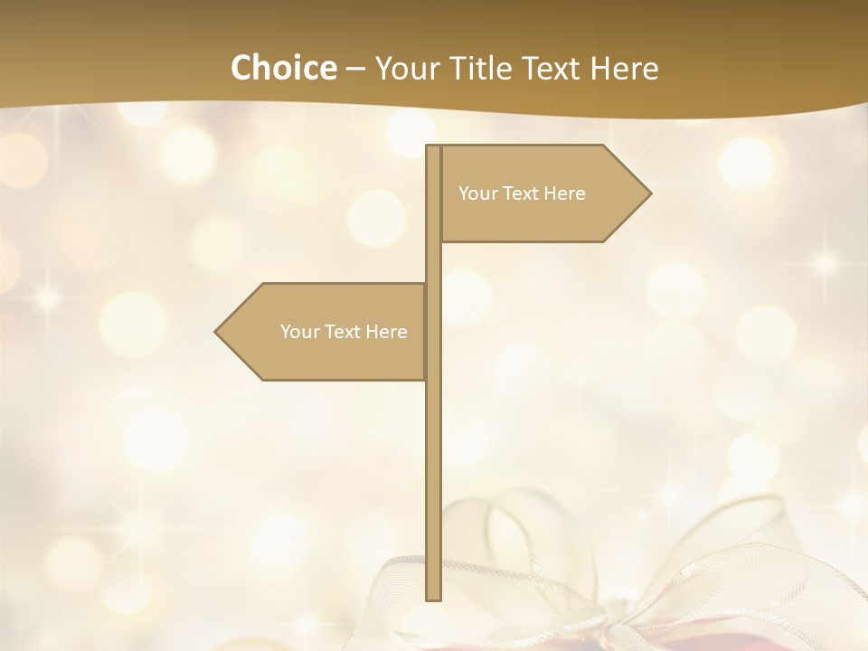 Christmas Gift PowerPoint Template