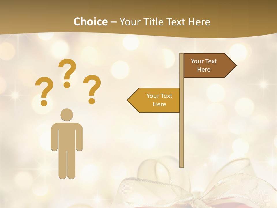 Christmas Gift PowerPoint Template